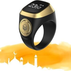 IQIBLA TASBIH ZIKR SMART RING WITH PRAYERS NOTIFICATIONS