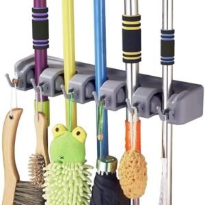Brooms And Toiletries Organizer